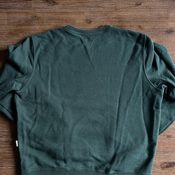 Aime Leon Dore Green Uniform Embroidered Sweatshirt - Picture 3 of 5